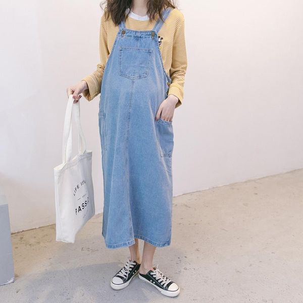 maternity dresses denim blue vest dress expectant mother sleeveless strap pregnancy loose fashion pregnant women lovely clothes, White
maternity dresses denim blue vest dress expectant mother sleeveless strap pregnancy loose fashion pregnant women lovely clothes, White