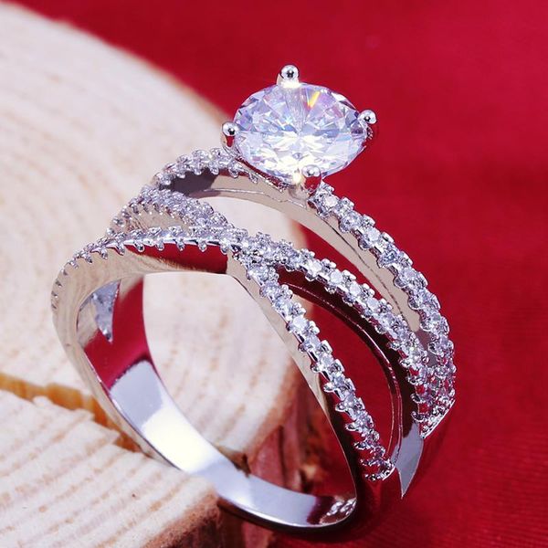 wedding rings jk pretty geometric twist engagement ring for women with micro paved romantic solitaire accessories femme, Slivery;golden
wedding rings jk pretty geometric twist engagement ring for women with micro paved romantic solitaire accessories femme, Slivery;golden