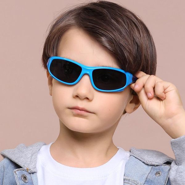 sunglasses kids polarized silicone safety fashion boys and girls eyewear outdoor sports cycling sun glasses uv400 children gift, Blue
sunglasses kids polarized silicone safety fashion boys and girls eyewear outdoor sports cycling sun glasses uv400 children gift, Blue