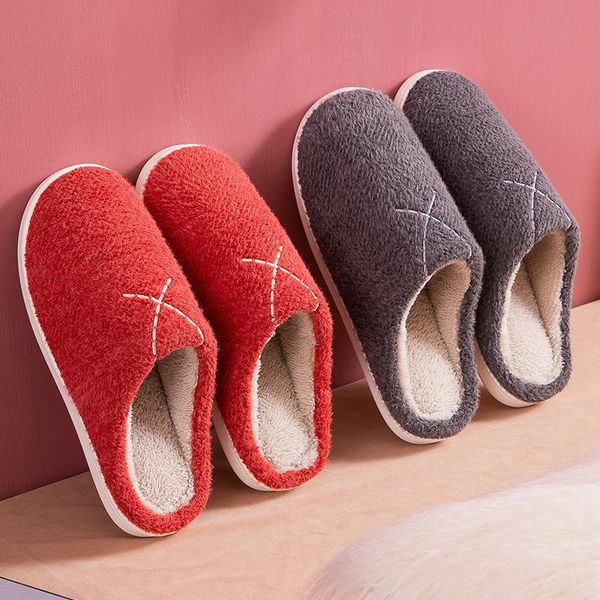 women winter slippers solid color warm plush lovers home floor shoes slip-on comfortable female indoor cotton slipper sh481, Black
women winter slippers solid color warm plush lovers home floor shoes slip-on comfortable female indoor cotton slipper sh481, Black