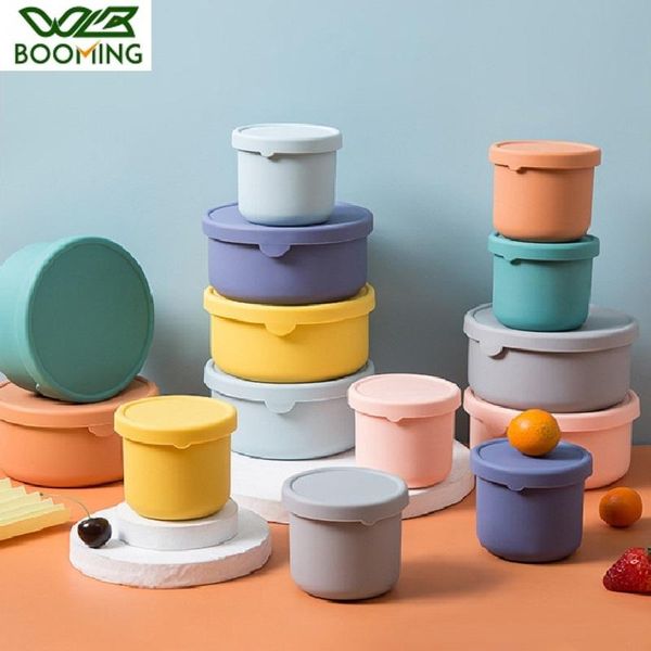 storage bottles & jars wbbooming silicone lunch box set vegetables fruits refrigerator fresh-keeping portable sealed student office insulate
storage bottles & jars wbbooming silicone lunch box set vegetables fruits refrigerator fresh-keeping portable sealed student office insulate