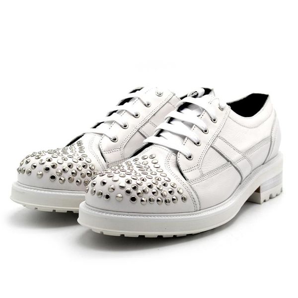 dress shoes winter rivet oxford handmade genuine leather increase round toe for men lace up white fashion, Black
dress shoes winter rivet oxford handmade genuine leather increase round toe for men lace up white fashion, Black