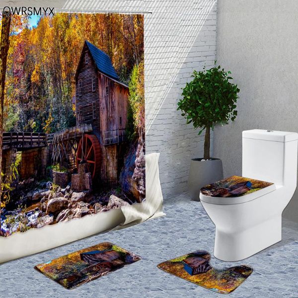 shower curtains wooden house in yellow woods autumn landscape sets natural scenery home bathroom decor curtain bath mats rugs
shower curtains wooden house in yellow woods autumn landscape sets natural scenery home bathroom decor curtain bath mats rugs