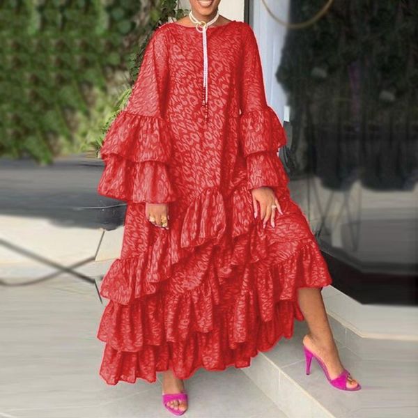 casual dresses women autumn long dress oversized sleeve vacation holiday maxi 2021 loose ruffle designer pleated robe, Black;gray
casual dresses women autumn long dress oversized sleeve vacation holiday maxi 2021 loose ruffle designer pleated robe, Black;gray