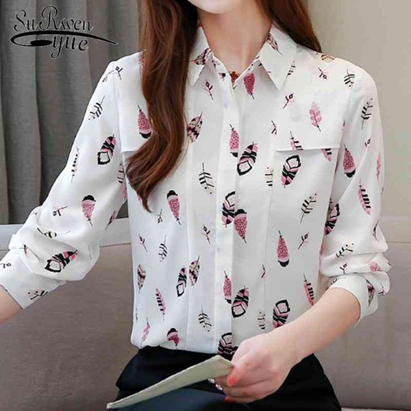 women office lady shirts spring fashion long sleeve slim white chiffon blouse shirt femme blusa casual 7057 50 210521
women office lady shirts spring fashion long sleeve slim white chiffon blouse shirt femme blusa casual 7057 50 210521