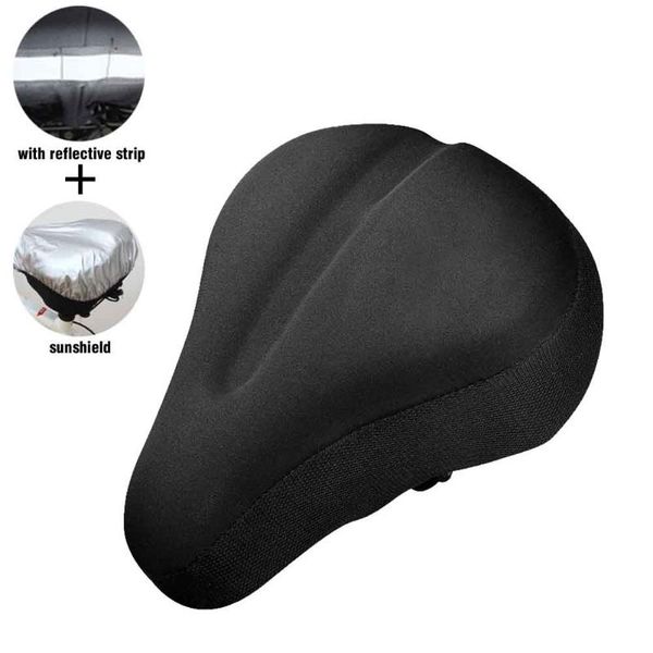 wide gel saddle cover cushion bicycle seat stationary bikes soft pad foam cruiser cycling large comfortable riding exercise bike saddles
wide gel saddle cover cushion bicycle seat stationary bikes soft pad foam cruiser cycling large comfortable riding exercise bike saddles