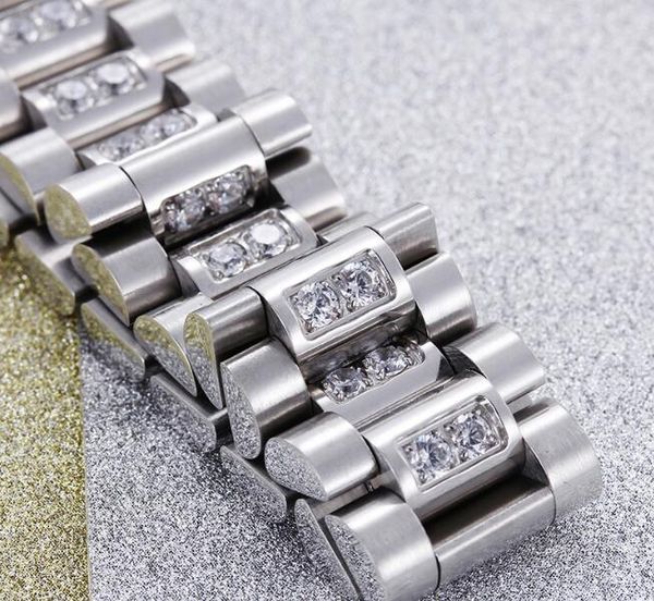 kb71945 zircon stainless steel silver link chain bracelet bangle 16mm 8.8'' fashion bling gifts for mens, Black
kb71945 zircon stainless steel silver link chain bracelet bangle 16mm 8.8'' fashion bling gifts for mens, Black