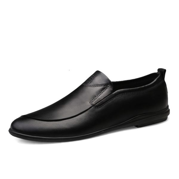 dress shoes men's shoes with legitimate leather, men's formal , tiptoe, wedding iczh, Black
dress shoes men's shoes with legitimate leather, men's formal , tiptoe, wedding iczh, Black
