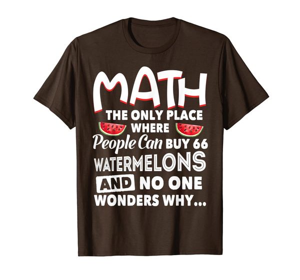 discover math watermelons funny math for matth lovers t-shirt, White;black
discover math watermelons funny math for matth lovers t-shirt, White;black