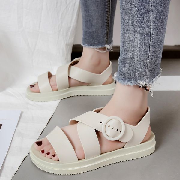 slippers flat summer korean versatile sandals female students leisure simple women platform jelly shoes sandalia feminina hy5t, Black
slippers flat summer korean versatile sandals female students leisure simple women platform jelly shoes sandalia feminina hy5t, Black