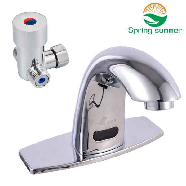 bathroom sink faucets spring summe & cold automatic touch sensor water saving inductive electric tap mixer battery po
bathroom sink faucets spring summe & cold automatic touch sensor water saving inductive electric tap mixer battery po