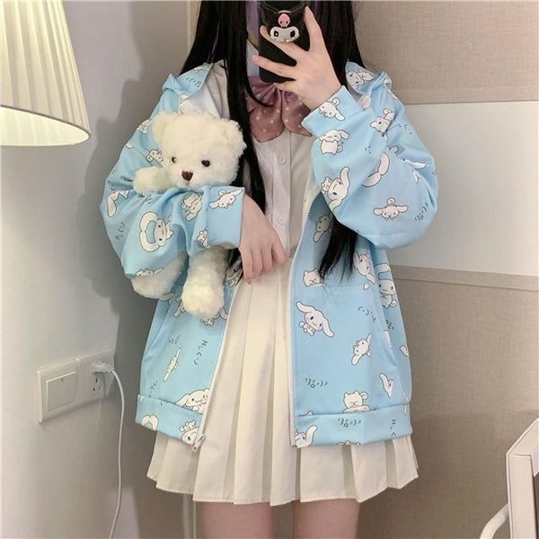 women's jackets jacket women autumn loose hoodie japanese student coats harajuku cartoon printcute girl pullover kawaii fall clothes fo, Black;brown
women's jackets jacket women autumn loose hoodie japanese student coats harajuku cartoon printcute girl pullover kawaii fall clothes fo, Black;brown
