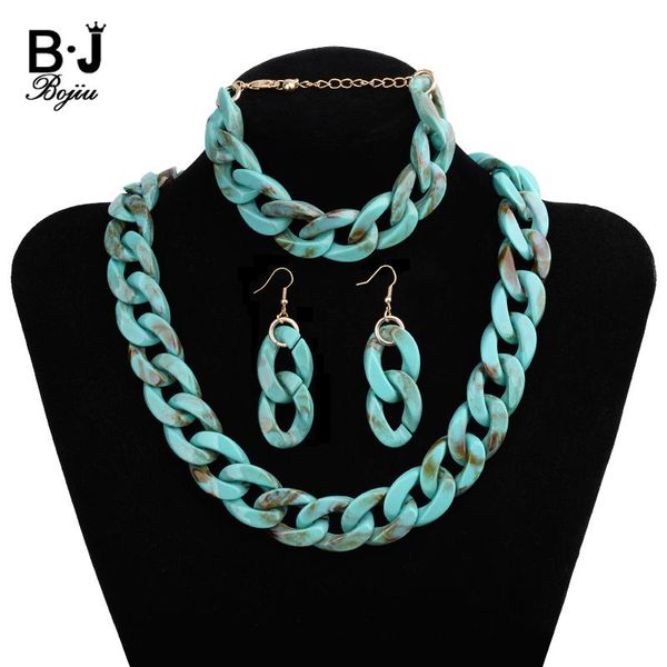 Earrings & Necklace Bohemian Costume Bridal Jewelry Sets For Women Fashion Adjustable Acrylic Bracelet Luxury Set JLS002, Silver 
Earrings & Necklace Bohemian Costume Bridal Jewelry Sets For Women Fashion Adjustable Acrylic Bracelet Luxury Set JLS002, Silver