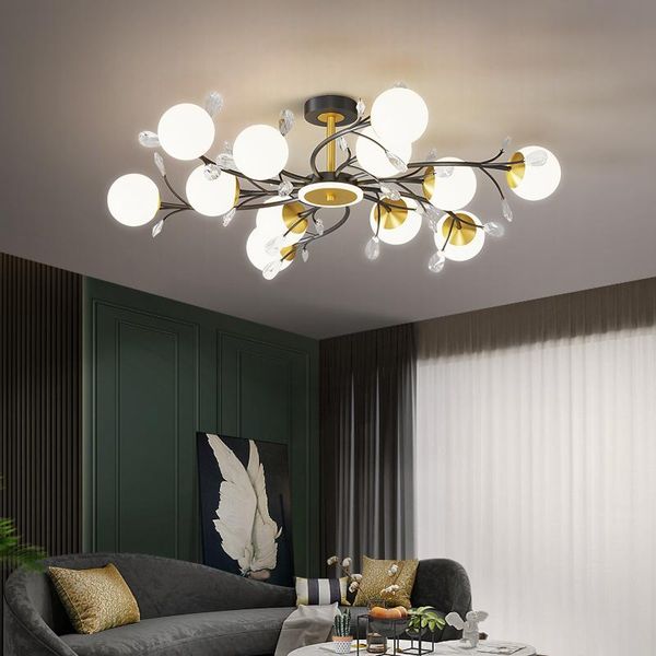 nordic golden glass ball chandelier living room dining crystal ceiling magic bean llong chandeliers
nordic golden glass ball chandelier living room dining crystal ceiling magic bean llong chandeliers