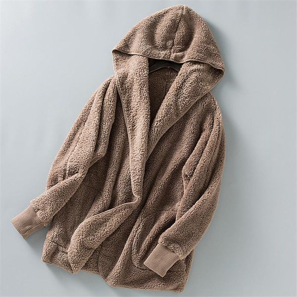 women's jackets women winter oversize hoodies loose fluffy jacket girl warm outwear long sleeve hooded coat sweatshirts cardigan, Black;brown
women's jackets women winter oversize hoodies loose fluffy jacket girl warm outwear long sleeve hooded coat sweatshirts cardigan, Black;brown