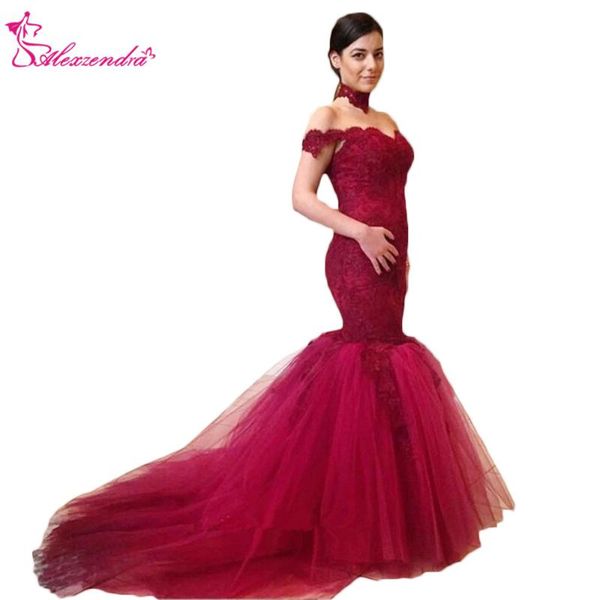 party dresses alexzendra dark red off the shoulder mermaid prom dress sweetheart long evening plus size special, White;black
party dresses alexzendra dark red off the shoulder mermaid prom dress sweetheart long evening plus size special, White;black