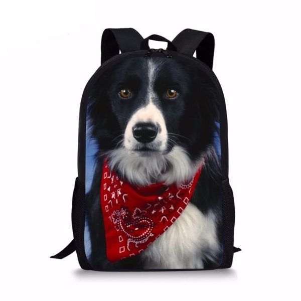 funny chidren school bags for boy girl cute dog border collie print student backpack travel lap kids bagsumka
funny chidren school bags for boy girl cute dog border collie print student backpack travel lap kids bagsumka