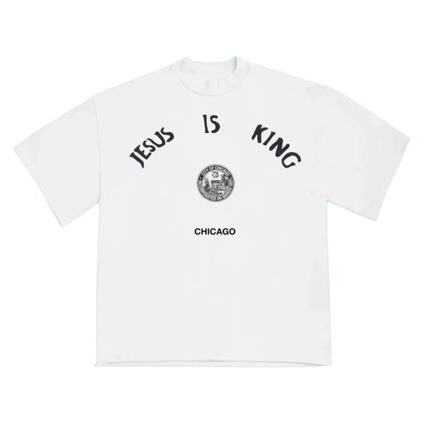 men's t-shirts mens t shirt kanye west is king chicago seal high street short sleeve casual fashion male clothing, White;black
men's t-shirts mens t shirt kanye west is king chicago seal high street short sleeve casual fashion male clothing, White;black