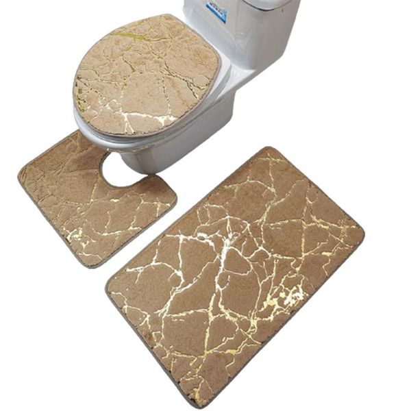 carpets polyester marbling carpet three-piece suit bronzing abosrption non-slip simple cold style soft for bathroom home accessories
carpets polyester marbling carpet three-piece suit bronzing abosrption non-slip simple cold style soft for bathroom home accessories