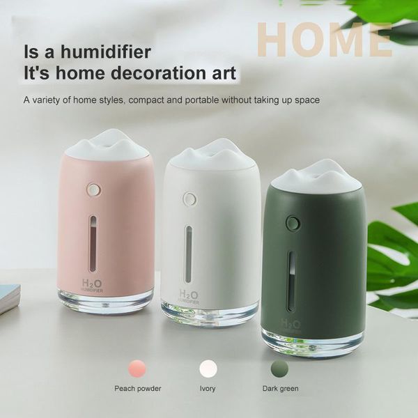 creative usb air humidifier 310ml ultra-silent essential room car led night lamp snow mountain purifier mist maker smart home control
creative usb air humidifier 310ml ultra-silent essential room car led night lamp snow mountain purifier mist maker smart home control