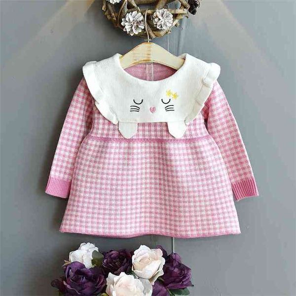 gooporson autumn little girls clothes knit sweater dress cute cartoon embroidery fashion plaid costume winter kids vestidos 210715, Red;yellow
gooporson autumn little girls clothes knit sweater dress cute cartoon embroidery fashion plaid costume winter kids vestidos 210715, Red;yellow