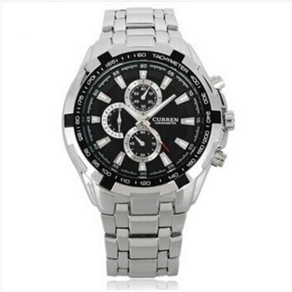 designer watch brand watches luxury watch curren carrion men's wrist precision quartz movement 8023, Slivery;brown
designer watch brand watches luxury watch curren carrion men's wrist precision quartz movement 8023, Slivery;brown