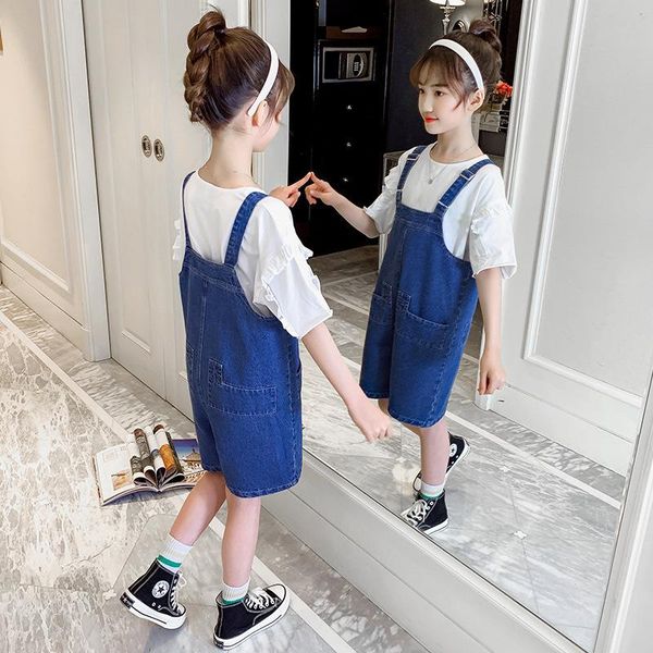 jumpsuit for kids big girls clothes summer suspenders children jeans shorts 2021 fashion strap pants ogrodniczki jumpsuits, Blue
jumpsuit for kids big girls clothes summer suspenders children jeans shorts 2021 fashion strap pants ogrodniczki jumpsuits, Blue