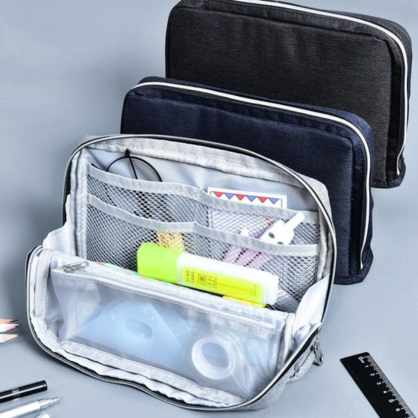 pencil cases case korean canvas school for office big folding pen stationery standing trousse scolaire bags
pencil cases case korean canvas school for office big folding pen stationery standing trousse scolaire bags