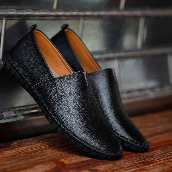 dress shoes loafers men casual handmade sewing breathable slip-on footwear fashion male moccasins flats men's big size 48 prqo, Black
dress shoes loafers men casual handmade sewing breathable slip-on footwear fashion male moccasins flats men's big size 48 prqo, Black