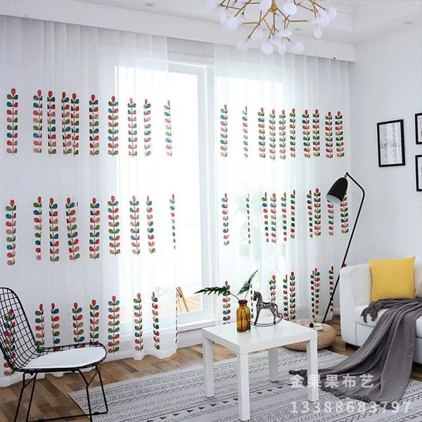 multicolored leaves full of beautiful string grass window gauze fresh modern simple korean custom-made curtain embroidered yarn & drapes
multicolored leaves full of beautiful string grass window gauze fresh modern simple korean custom-made curtain embroidered yarn & drapes