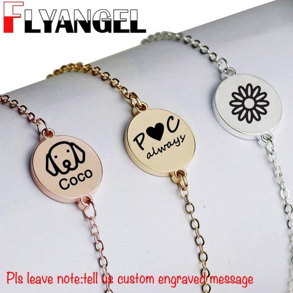 charm bracelets flyangel custom engraved letter chic bracelet summer jewelry accessories adjustable for friend girlfriend gifts, Golden;silver
charm bracelets flyangel custom engraved letter chic bracelet summer jewelry accessories adjustable for friend girlfriend gifts, Golden;silver