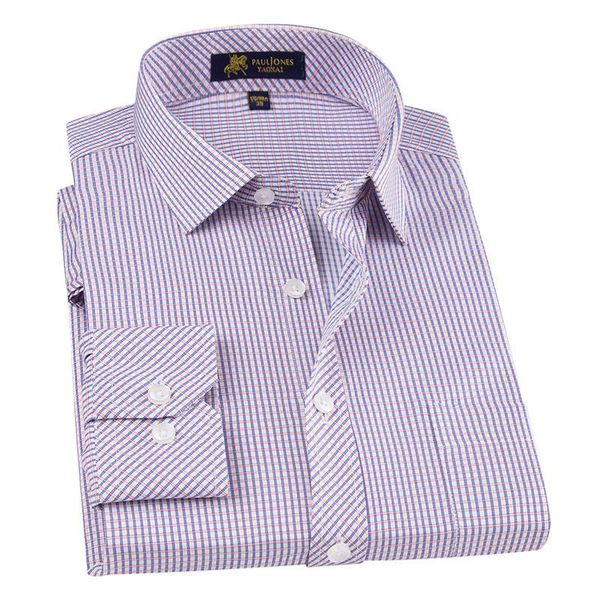 men's casual plaid shirt full sleeve social business dress shirts men regular fit brand chemise homme, White;black
men's casual plaid shirt full sleeve social business dress shirts men regular fit brand chemise homme, White;black