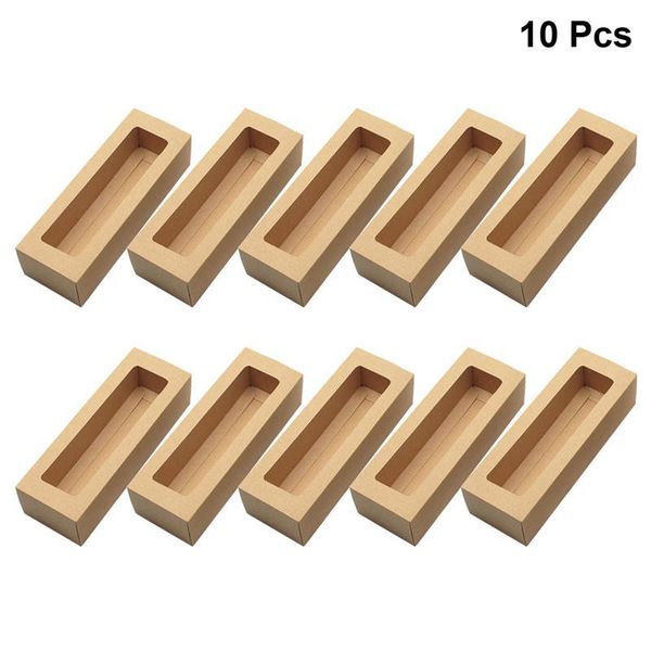 gift wrap 10pcs macaron pvc boxes with clear window paper packaging box cookie containers for home dessert shop (kraft paper, small)
gift wrap 10pcs macaron pvc boxes with clear window paper packaging box cookie containers for home dessert shop (kraft paper, small)