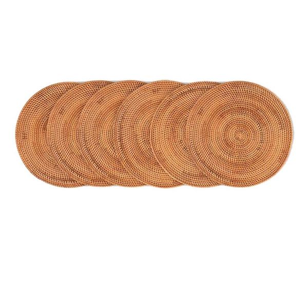 mats & pads 6 pcs handmade round natural rattan placemat farmhouse wicker placemats for dining table,wedding,parties,bbq's,etc
mats & pads 6 pcs handmade round natural rattan placemat farmhouse wicker placemats for dining table,wedding,parties,bbq's,etc