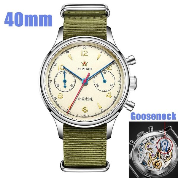 wristwatches 40mm 38mm 42mm seakoss gooseneck 1963 watch men seagull st1901 movement hand winding mechanical chronograph 21 zuan, Slivery;brown
wristwatches 40mm 38mm 42mm seakoss gooseneck 1963 watch men seagull st1901 movement hand winding mechanical chronograph 21 zuan, Slivery;brown