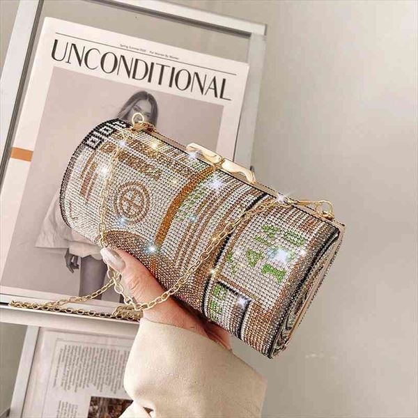 crystal diamond painting evening clutch bags women round small dollar purse designer handbag chain shoulder bag b342
crystal diamond painting evening clutch bags women round small dollar purse designer handbag chain shoulder bag b342