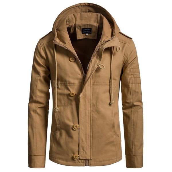 men's jackets 2021 zipper jacket spring autumn brand slim windbreaker black casual hooded plus size, Black;brown
men's jackets 2021 zipper jacket spring autumn brand slim windbreaker black casual hooded plus size, Black;brown