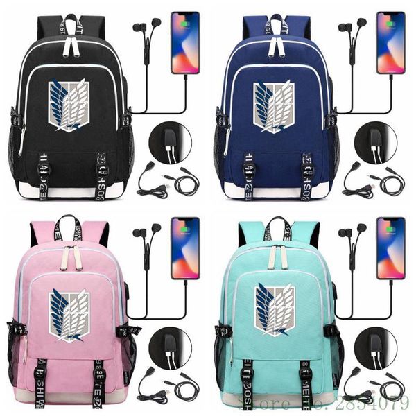 attack on titan survey corps backpack usb fashion men women outdoor travel shoulder bags student schoolbag bookbag laptop
attack on titan survey corps backpack usb fashion men women outdoor travel shoulder bags student schoolbag bookbag laptop