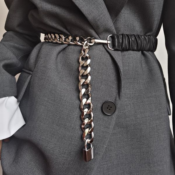 elastic silver chain belt ladies stretch belts for women lock metal long cummerbunds easy ceinture femme fashion coat waistband
elastic silver chain belt ladies stretch belts for women lock metal long cummerbunds easy ceinture femme fashion coat waistband