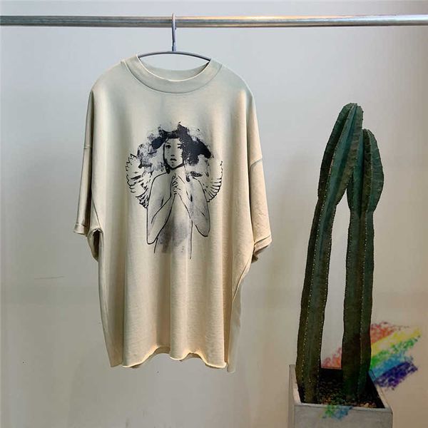 men's t-shirts t shirts kanye sunday service t-shirt men women 1:1 spring summer little girl's ink painting printing tee t racl, White;black
men's t-shirts t shirts kanye sunday service t-shirt men women 1:1 spring summer little girl's ink painting printing tee t racl, White;black