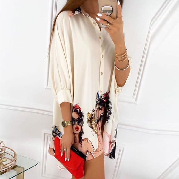 elegant pattern print lady mini dress women turn-down collar shirt office autumn button long sleeve a-line party casual dresses, Black;gray
elegant pattern print lady mini dress women turn-down collar shirt office autumn button long sleeve a-line party casual dresses, Black;gray