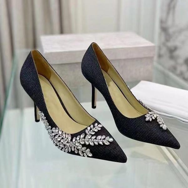 dress shoes high heels women pumps genuine leather leaves shaper rhinestone decor diamond for party ladies designer, Black
dress shoes high heels women pumps genuine leather leaves shaper rhinestone decor diamond for party ladies designer, Black