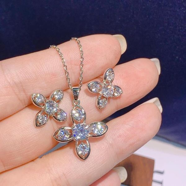 earrings & necklace hibride arrivial cz wedding jewelry sets for women flower shape necklaces pendant stud earring gift n-1653, Silver
earrings & necklace hibride arrivial cz wedding jewelry sets for women flower shape necklaces pendant stud earring gift n-1653, Silver