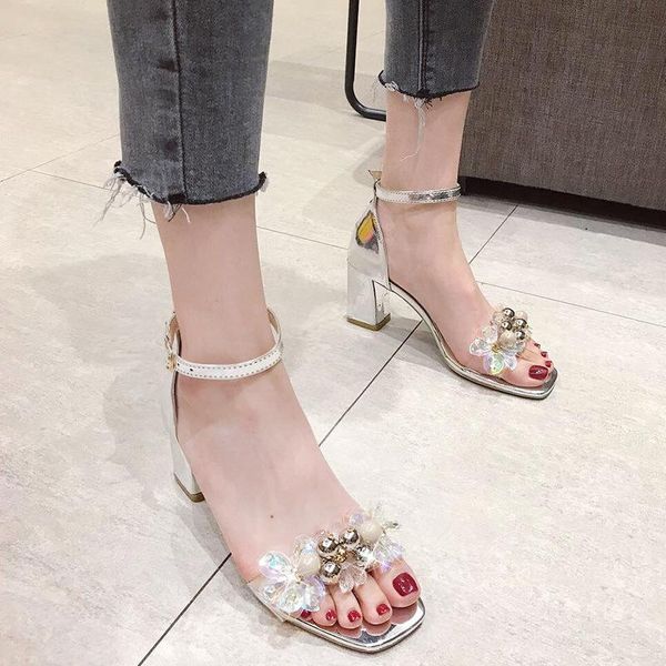classic sandals summer women's shoes 2021 fashion rhinestone high heel leather, Black
classic sandals summer women's shoes 2021 fashion rhinestone high heel leather, Black