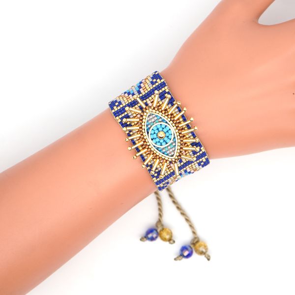 wt-b543 whole colored glass beads hand-woven blue turkish evil eye bracelet for women fashion jewelry 5pcs/lot, Golden;silver
wt-b543 whole colored glass beads hand-woven blue turkish evil eye bracelet for women fashion jewelry 5pcs/lot, Golden;silver