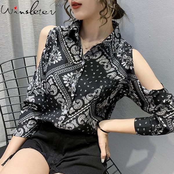 women's blouses & shirts spring vintage fashion cotton women blouse floral print loose off- shoulder long sleeve for lady 2021 t07013b, White
women's blouses & shirts spring vintage fashion cotton women blouse floral print loose off- shoulder long sleeve for lady 2021 t07013b, White