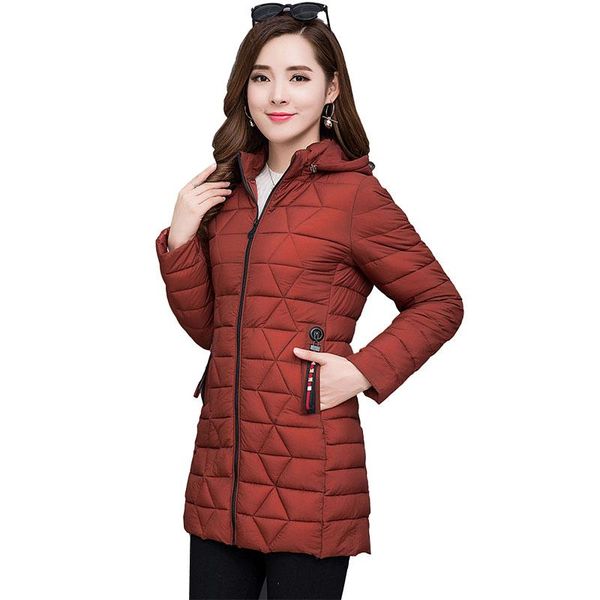 women's trench coats 2021 winter light padded jacket down women parka korean long slim hooded cotton coat plus size casual ladies overc, Tan;black
women's trench coats 2021 winter light padded jacket down women parka korean long slim hooded cotton coat plus size casual ladies overc, Tan;black