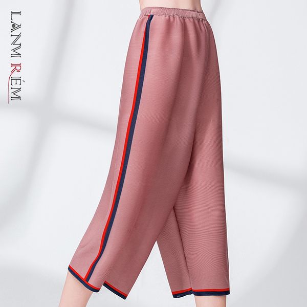 high elastic waist pleated pink trousers loose fit wide leg pants women fashion tide spring autumn 2e1582 210507, Black;white
high elastic waist pleated pink trousers loose fit wide leg pants women fashion tide spring autumn 2e1582 210507, Black;white