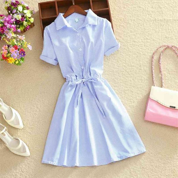 elegant office summer dress shirt blue stripped cotton turn down collar wear to work shirts women dresses 210607, Black;gray
elegant office summer dress shirt blue stripped cotton turn down collar wear to work shirts women dresses 210607, Black;gray