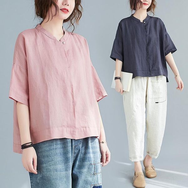 women's blouses & shirts short sleeve shirt female loose fat in the summer of 2021 mm dark buckle big yards dress covered his t-shirt c, White
women's blouses & shirts short sleeve shirt female loose fat in the summer of 2021 mm dark buckle big yards dress covered his t-shirt c, White